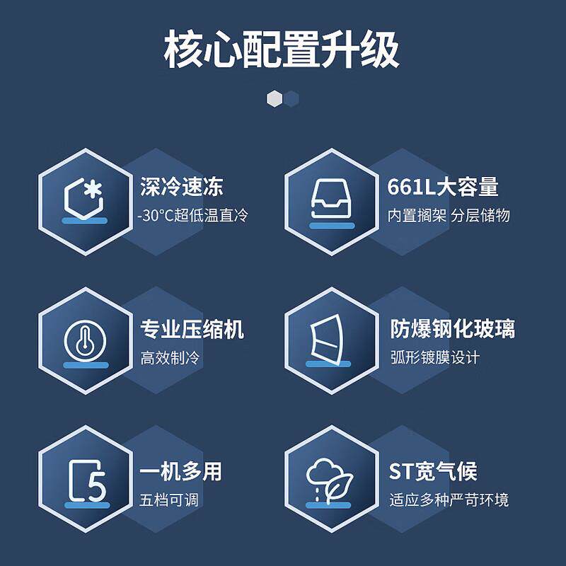 澳柯玛雪糕柜岛柜展示陈列柜多篮筐卧式弧形玻璃门商用冷柜