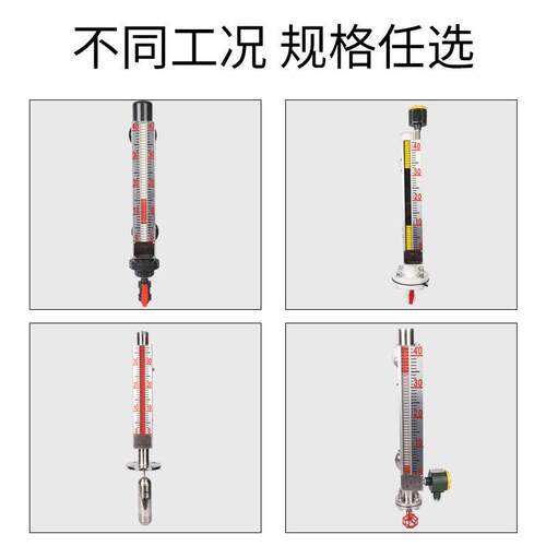 磁翻板液位计PP型防腐带4-20mA远传磁性液位计输出浮子厂家直供