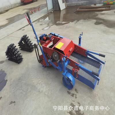 甘SLH子肃家用夏收机手扶车带动挖贝母半的机小块地可获用