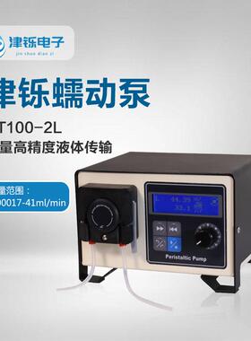 厂家BT100-2L蠕动泵实验室多功能高精度化工制药泵精密微量计量泵
