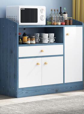 边柜靠墙收纳家用易客厅厨房餐厅材家具简家UQL装建储藏单门现餐