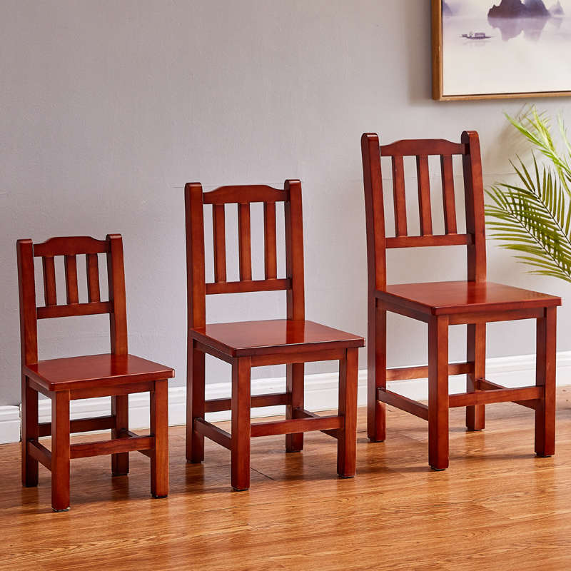 3Y实木儿童成人靠背椅 小矮凳子 家用小板凳木凳幼儿园凳儿童学习