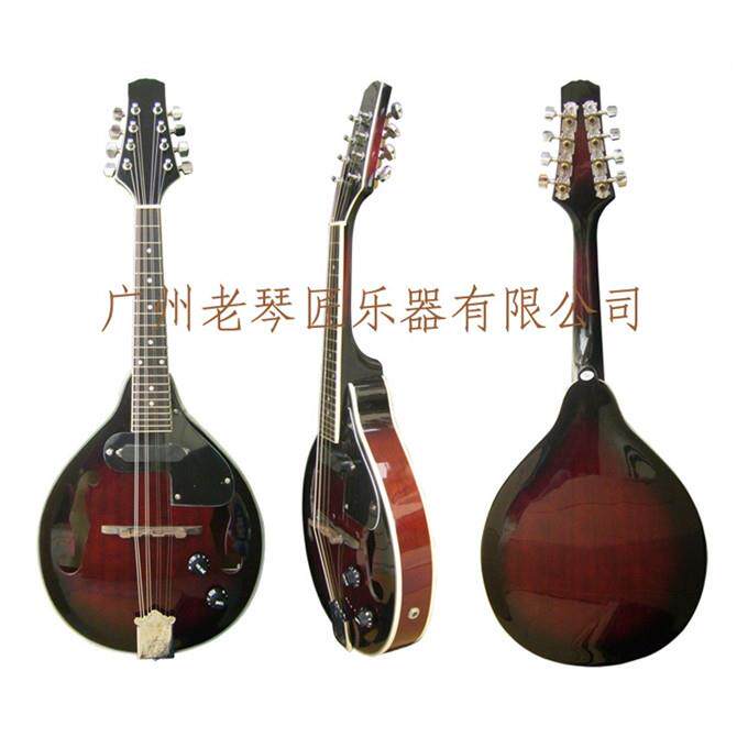 高档Tmohy帝慕希乐队电曼t陀红铃曼陀林声电i两用八弦琴包邮酒色