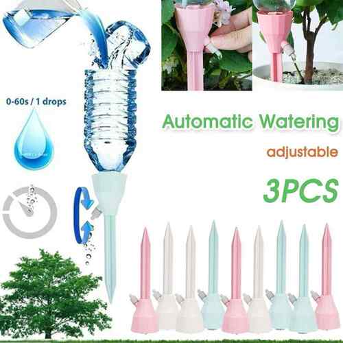 3Pcs Adjustable Drip Irrigation System Automatic Self Wateri