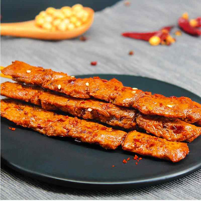 香香嘴串烧60g*10袋四川特产成都儿时小零食鸡汁牛汁串串素肉豆干