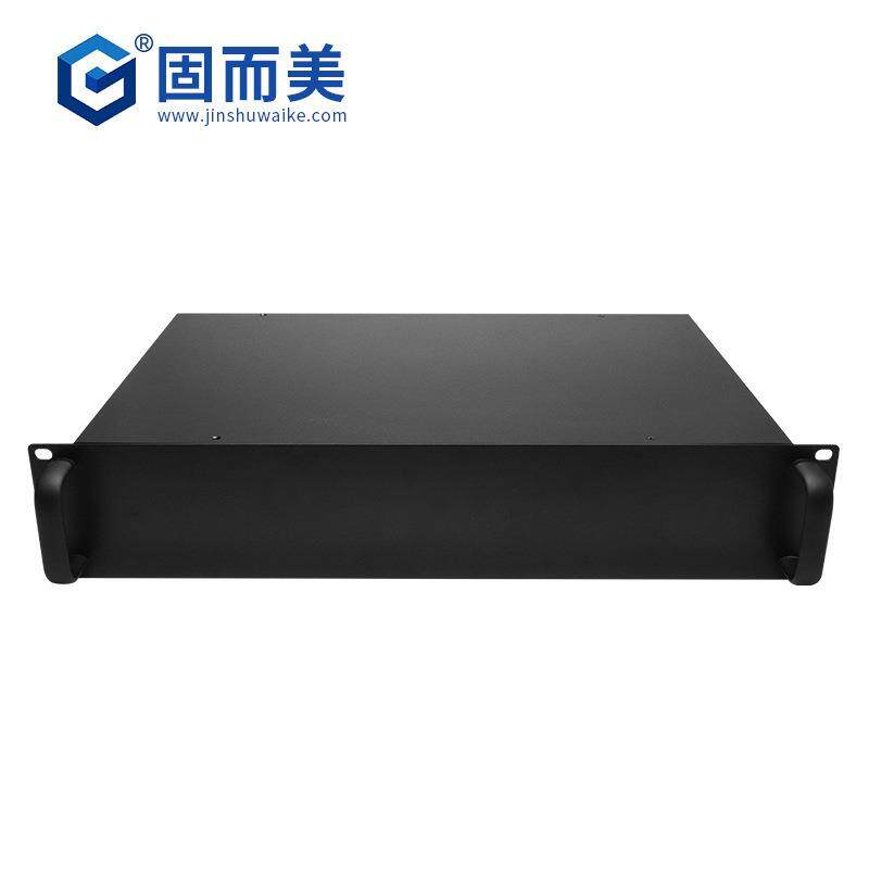 4u机箱19英寸服务器全铝机箱1U1.5U2U2.5U3U型材工控箱体铝合金