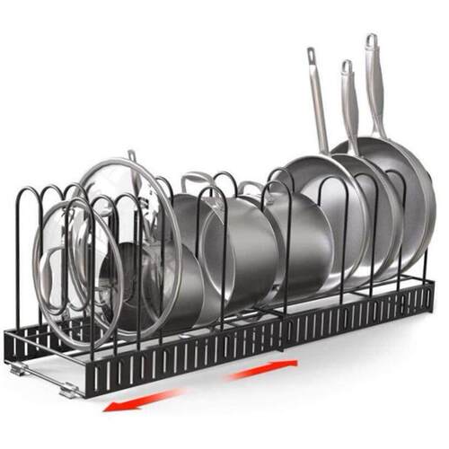 Pan rack Pot rack Organizer Kitchen storage rack Cabinet锅架