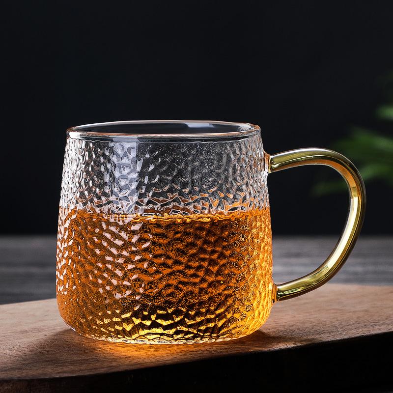 玻璃杯办公室花茶透明透明玻璃杯