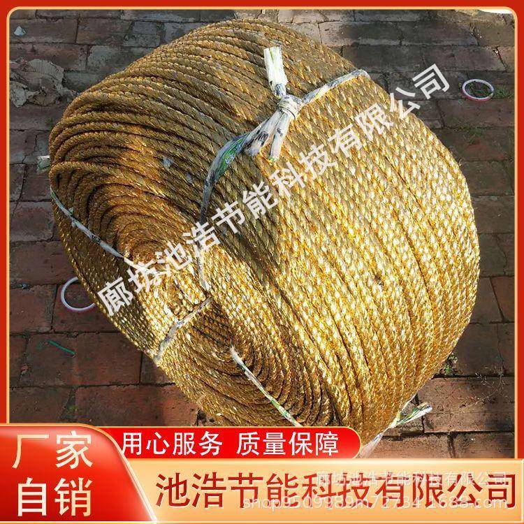 新款直销黄金打包绳 塑料绳 大棚压膜绳 塑料瓶砖打包 结实耐用