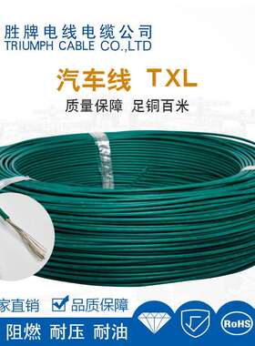 TXL-14AWG汽车用低压电线汽车内部连接线低烟无卤导线耐温125度