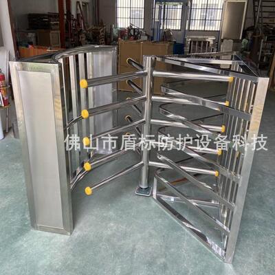 景区游乐园手推单向转向门限行道单向半高闸只出不进单项转门