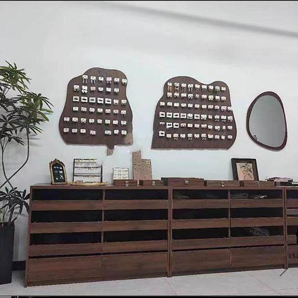 饰品店展示柜服装店中岛柜覆古多层柜台首饰珠宝展示架斗柜精品柜