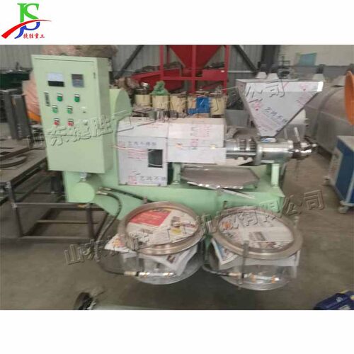 自动化螺旋式榨油机JS-125型油厂食用油压榨机玉米豆类出油机