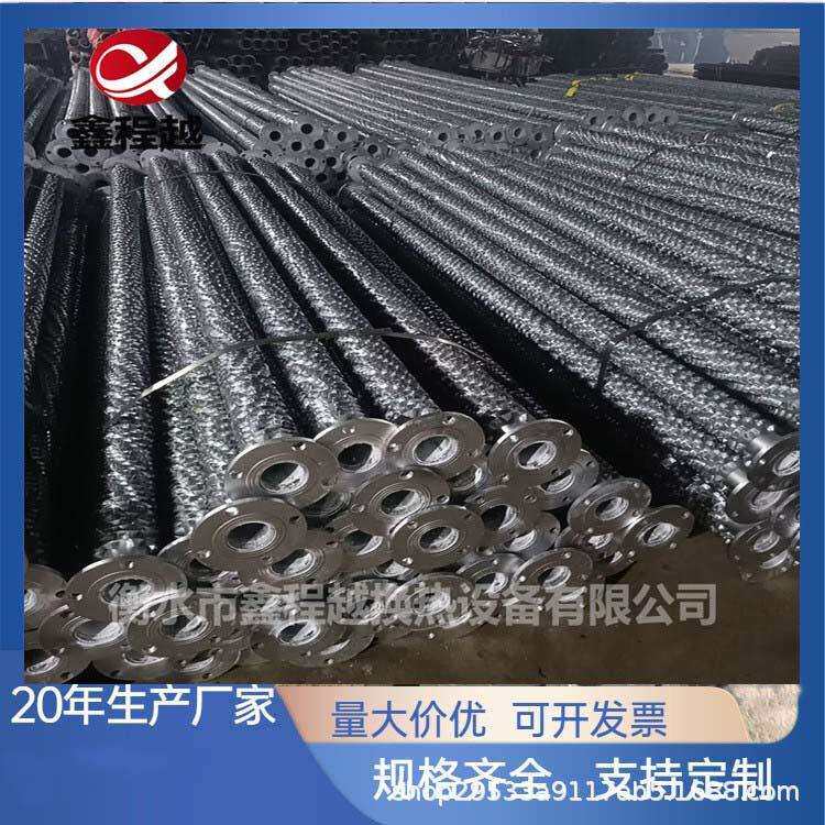 钢制圆翼翅片管散热器蔬菜大棚用频焊热镀锌翅片管规格