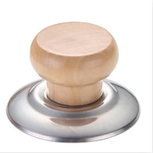 用防烫把手通用木质锅盖帽顶珠通用款提手配件锅盖头蒸锅烧水壶