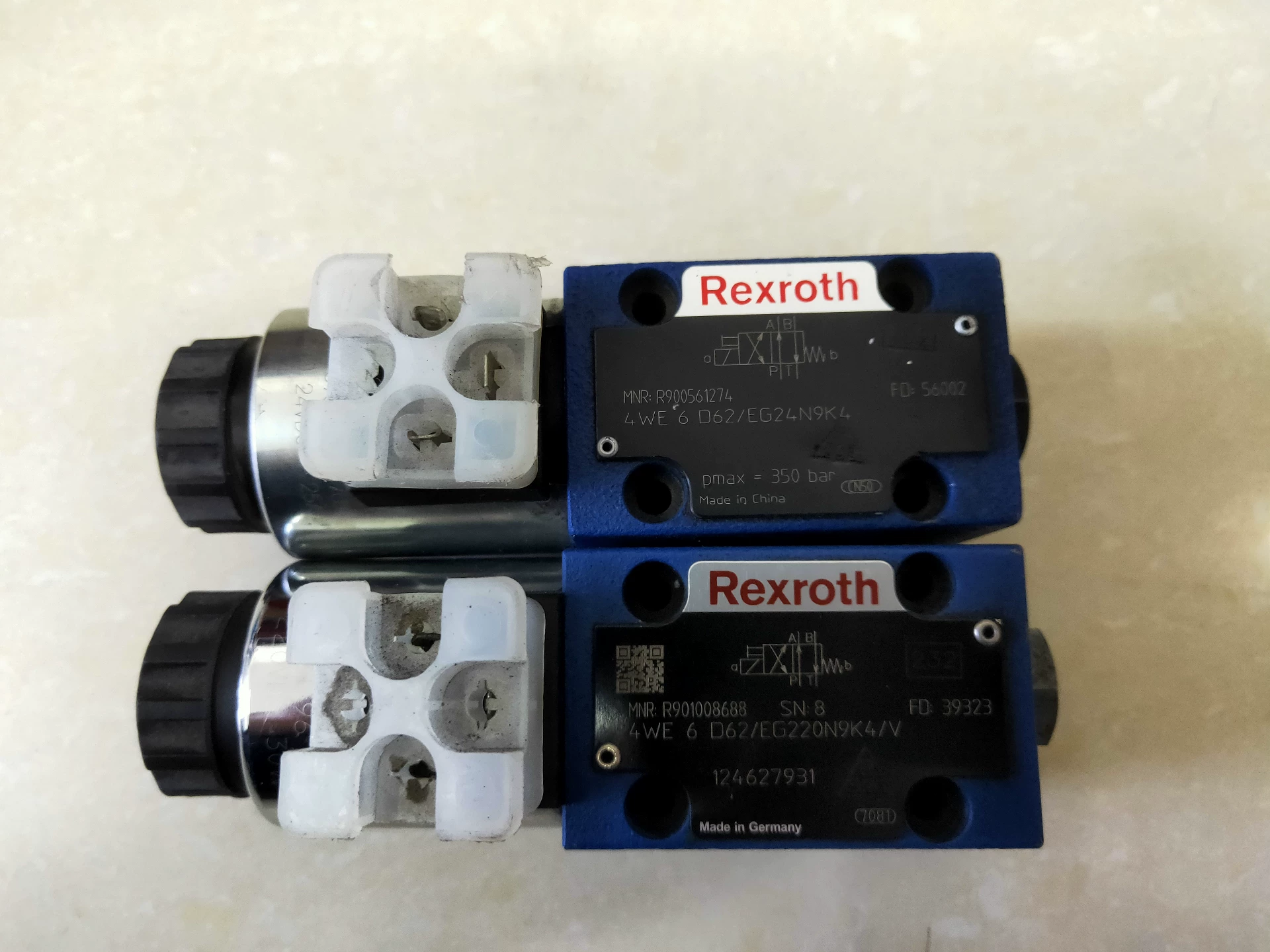 Электромагнитный клапан Rexroth 4WE6D62/EG24N9K4, большой склад.