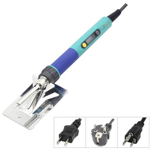 CXG936d电烙铁套装 触摸屏万用表 智能数显恒温控温烙铁110V/220V