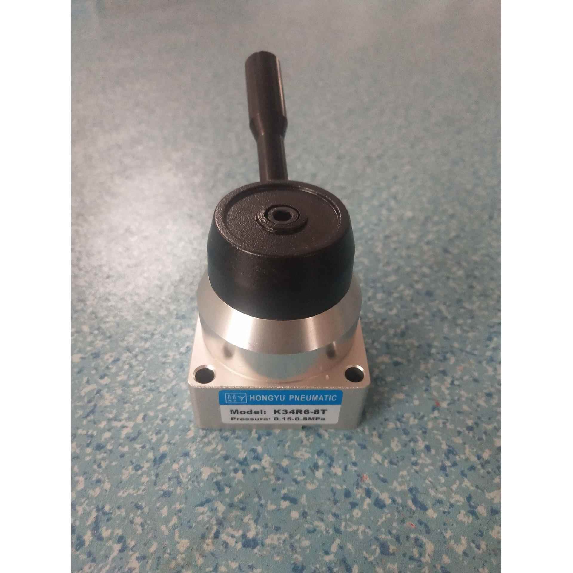 K34R6-8T手动转阀底部排气带出气槽陶瓷密封控制阀手扳阀