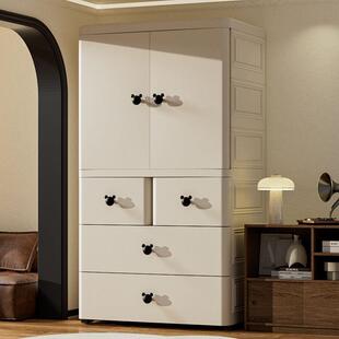 80c特大加厚宝宝橱衣柜婴儿收儿纳柜简易童衣m衣87067服整理储