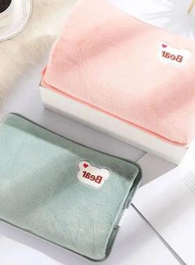 Electric Hot Water Bag Reusable Plush Hot Water Bottle EU Pl