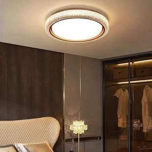 奢灯灯1x轻圆形水晶现代主卧室吸顶灯灯厅房客具温馨儿童房间简约