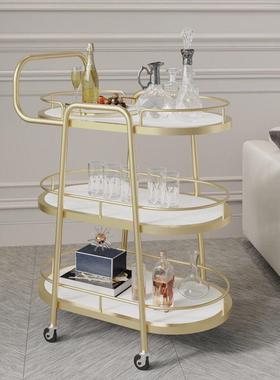 家用多功能推餐酒店移餐车厅动送餐车现代简约HY250709风格手酒吧