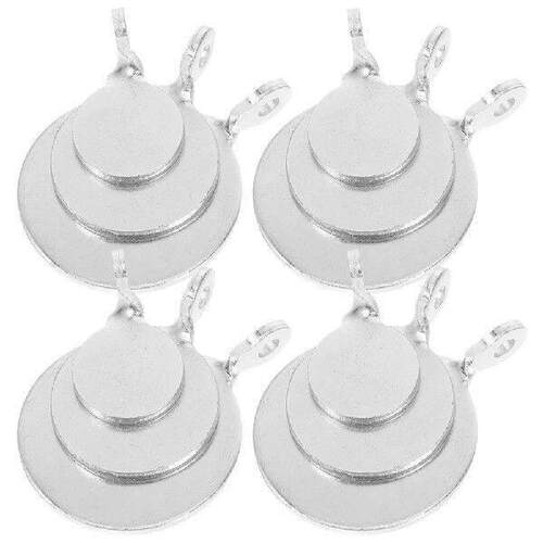 12 Pcs Stainless Steel Target Compact Train Piece Set for