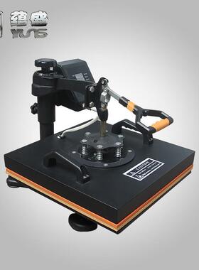 38x38马克杯服装logo图案印制烫画机印花热转印8in1热压机热升华