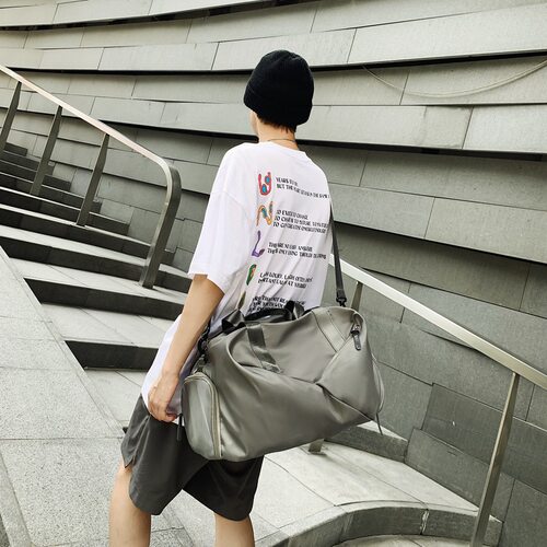 运动瑜伽短途旅行袋女ins大容量训练游泳健身包收纳斜挎背包男潮