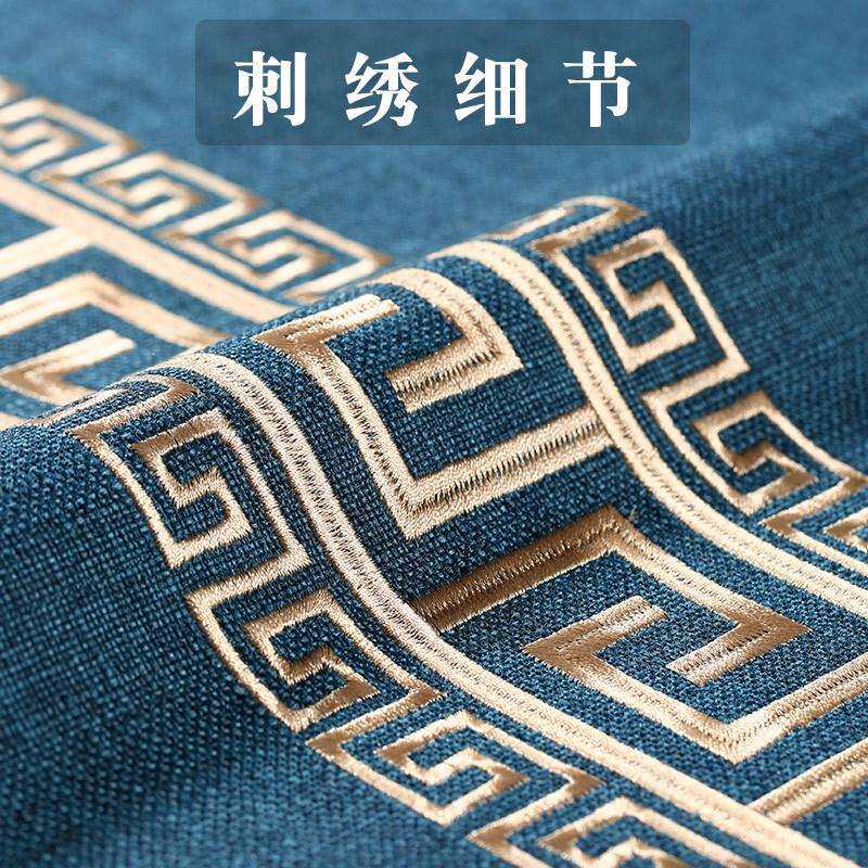 桌旗中式禅意新中式茶席防水茶桌茶台布艺长条茶几布茶旗桌布茶巾