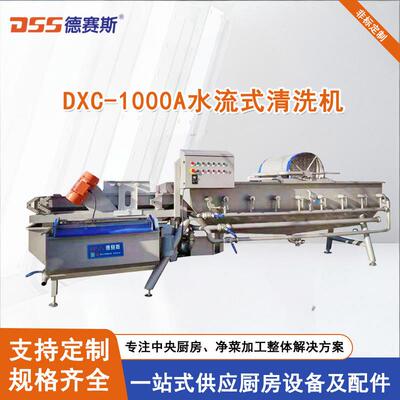 供应食品/饮料加工定制及餐饮行业设备DXC-1000A水流式清洗机