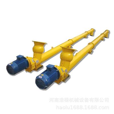 管式水泥粉煤灰螺旋泵LSY/LS型螺旋提升输送机绞龙下料给料机