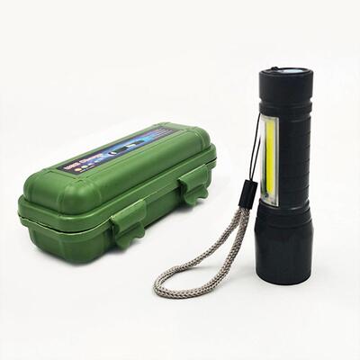High-Power Mini USB Rechargeable Flashlight, Multi-Function