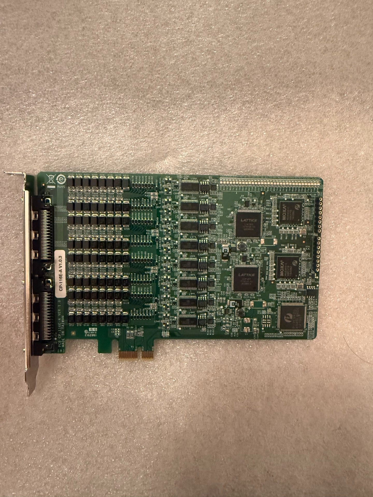 现货台湾 MOXA CP-116E-A w/o PCI-E