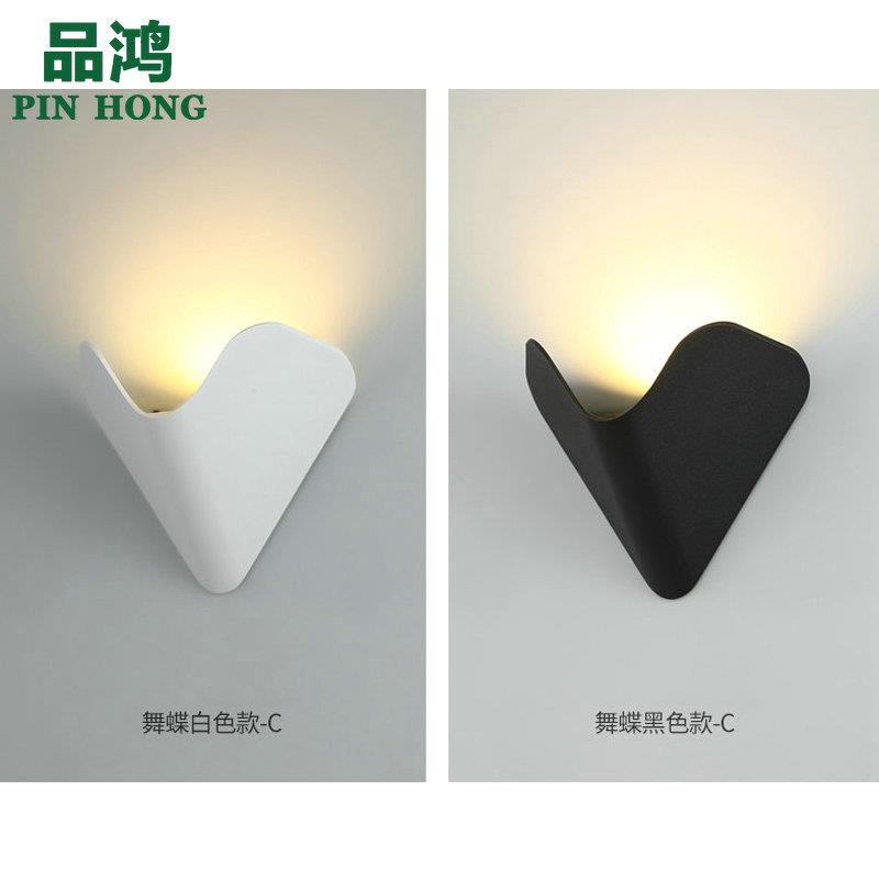 2314户外LED壁墙灯防水阳简台别墅庭院外灯约梯过道门牌楼单面大