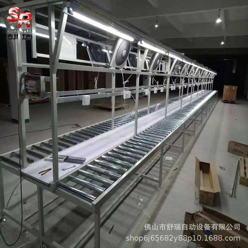 小型滚筒流水线定做无动力滚筒输送机不锈钢小家电打包组装生产线,搬运/仓储/物流设备,输送机,淘宝优惠券,粉丝福利购,淘宝优惠卷