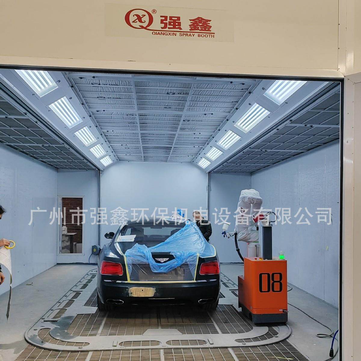 广州强汽鑫现货车烤漆房油漆准型电加热喷OLG漆备涂标装设节能
