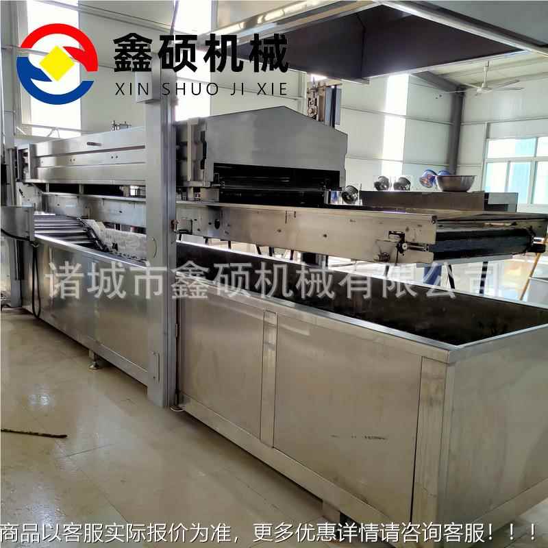 薄脆油炸机全自动脆饼油炸设备连续式果子面皮油炸线厂家供应
