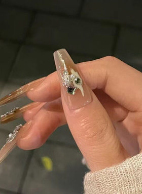 假指甲禅意穿戴显白指甲贴片甲片