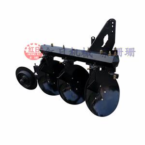 圆盘犁厂家非洲开荒重型圆盘犁 圆管小鱼犁开荒深翻犁1LY-3小鱼犁