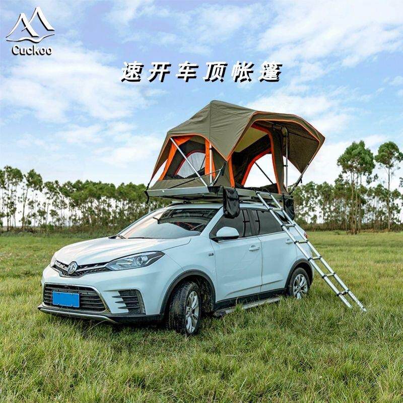 汽车旅行车顶帐篷全自动速开软顶车载帐篷户外可折叠自驾游装备