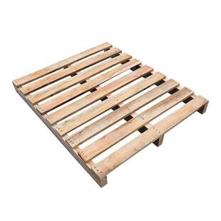 木板卡实木托盘两面进坪叉熏蒸SIR工业托盘胶合板货架地架栈木板