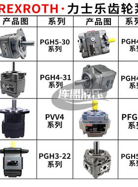Rexr轮Goth力士乐齿泵PGH4-03NZL双联PM5-30内齿合PGH5-30高压PGM
