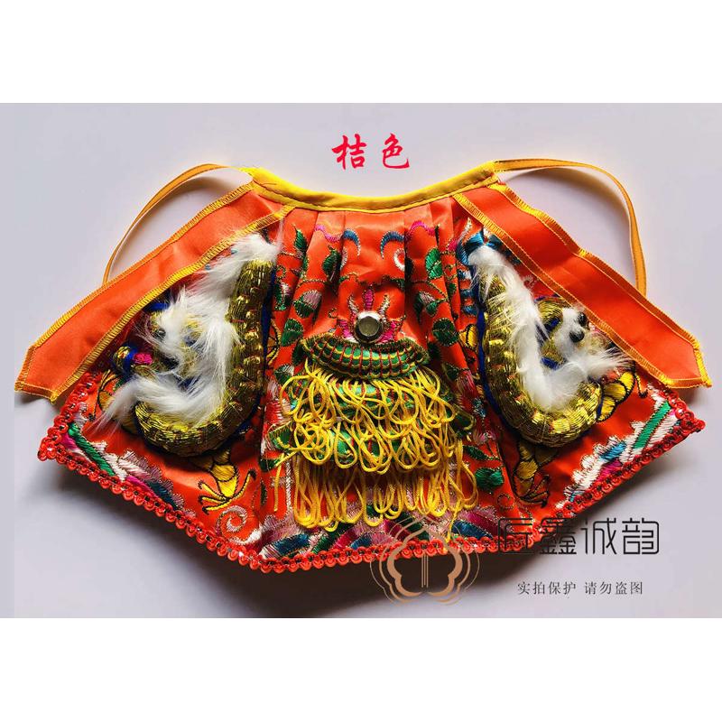 超小尺寸车载袖珍迷你凸绣神衣关公上帝妈祖龙袍披风斗篷刺绣衣服