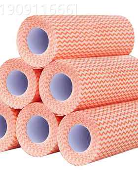 洗10卷懒人房抹布家用厨次性无纺布加厚干湿一两用碗LDMB26-0清洁