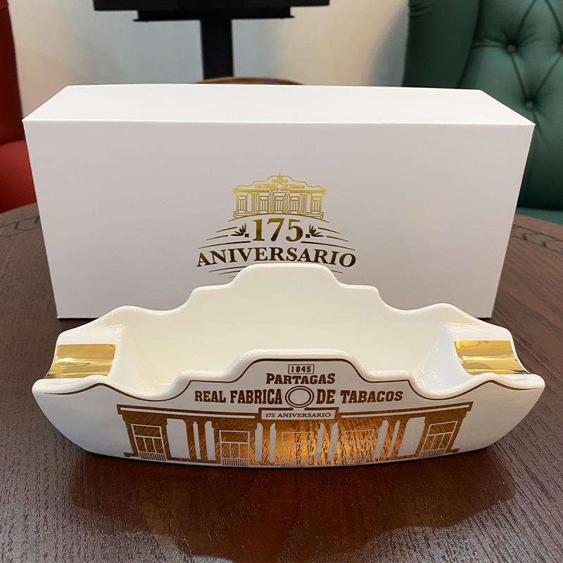 Partagas帕特加斯175周年雪茄专用烟灰缸高端家用客厅陶瓷雪茄缸