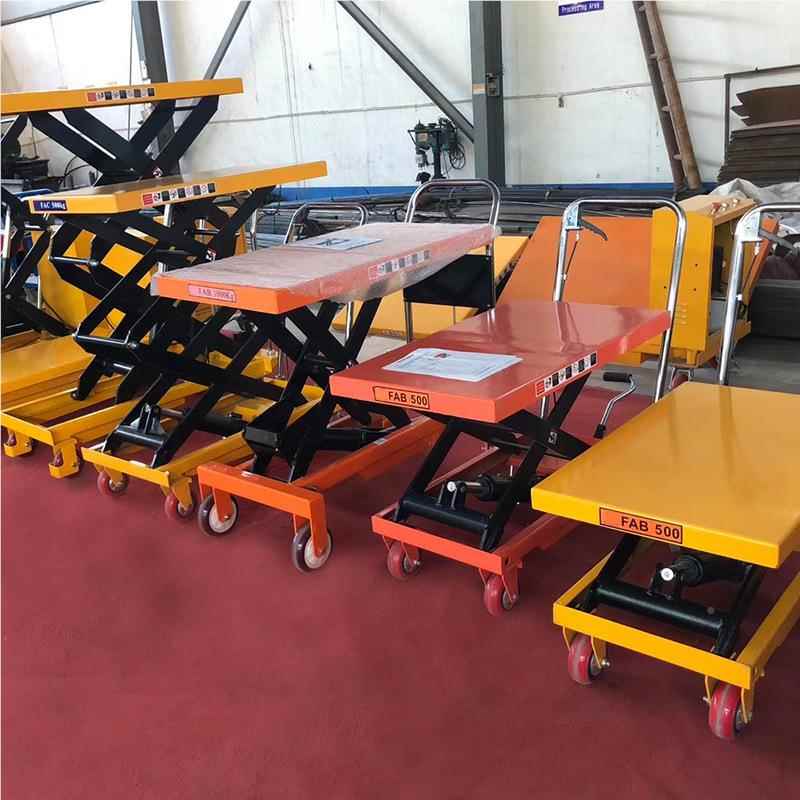 电动平液压升降台作车车 升高电动推车业加固剪叉式安全稳定工具