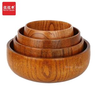 银河实木碗果盆木盆木钵面碗汤碗果盘果皮碗寺院酒吧ktv足浴茶洗