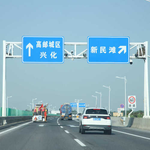 多规格高速公路大型钢管etc限高架限高杆交通设施移动龙门架批发