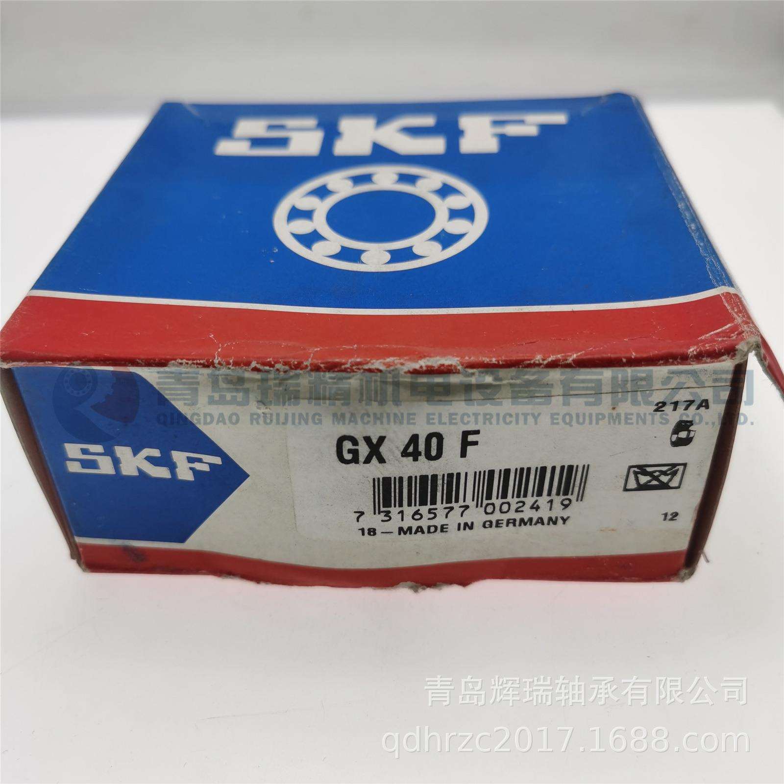 S-K-F 角接触关节轴承 GX40F 40mm X 105mm X 32mm